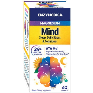 Enzymedica Magnesium Mind-60 capsules-N101 Nutrition