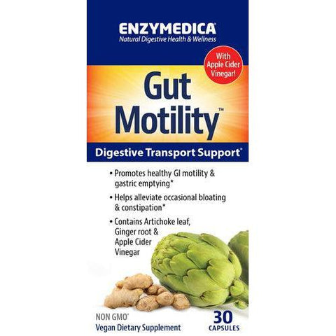 Enzymedica Gut Motility-30 vegan capsules-N101 Nutrition