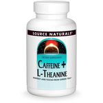 Source Naturals Caffeine + L-Theanine-N101 Nutrition