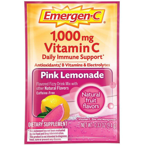 Emergen-C - Pink Lemonade-30 packets-N101 Nutrition