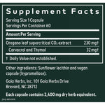 Gaia Herbs Oil of Oregano-N101 Nutrition