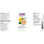 NOW Essential Oils Grapefruit Oil-1 fl.oz.-N101 Nutrition