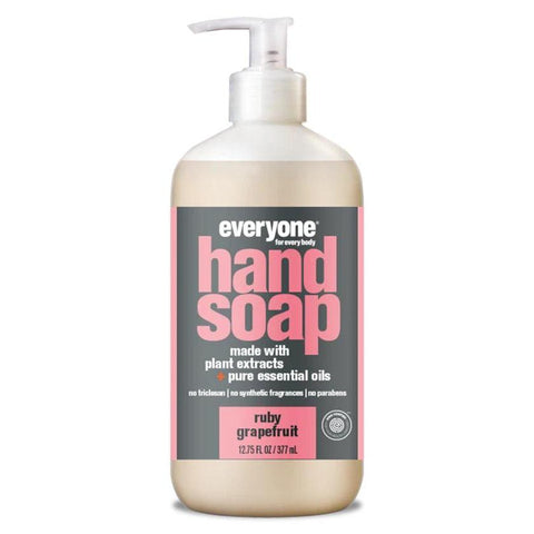 Everyone Hand Soap-12.75 fl oz (377 mL)-Ruby Grapefruit-N101 Nutrition