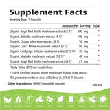 Pure Essence MyPure MYcoMune 4X-30 Vegi-Caps-N101 Nutrition