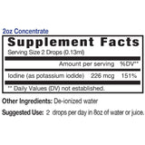 Eidon Ionic Minerals Iodine Liquid Concentrate-2 fl oz (60 mL)-N101 Nutrition
