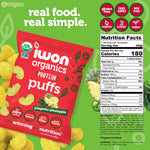 IWON Organics Protein Puffs-N101 Nutrition