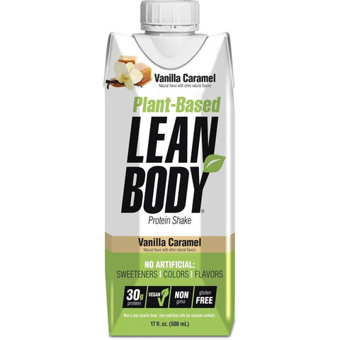 Labrada Plant-Based Lean Body RTD-Vanilla Caramel-Single (17 fl oz / 500 mL)-N101 Nutrition