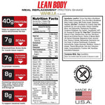 Labrada Lean Body Hi-Protein Meal Replacement Shake-N101 Nutrition