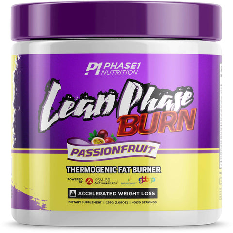 Phase 1 Nutrition Lean Phase Burn-Passionfruit-60/30 servings-N101 Nutrition