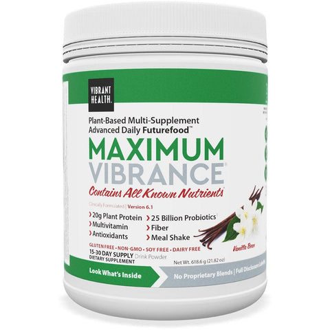 Vibrant Health Maximum Vibrance - Vanilla Bean-N101 Nutrition