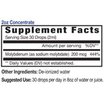 Eidon Ionic Minerals Molybdenum Liquid Concentrate-N101 Nutrition