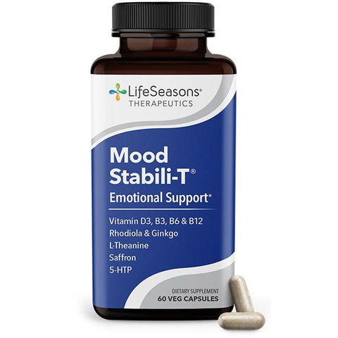 LifeSeasons Mood Stabili-T-60 veg capsules-N101 Nutrition