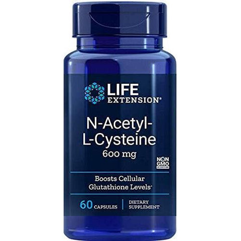 Life Extension N-Acetyl-L-Cysteine (NAC) 600 mg-N101 Nutrition