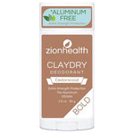 Zion Health Clay Dry Bold - Cedarwood Scent Vegan Deodorant-N101 Nutrition