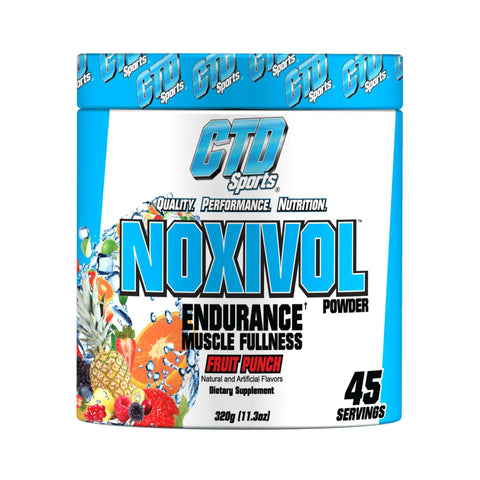 CTD Sports Noxivol Powder-45 servings-Fruit Punch-N101 Nutrition