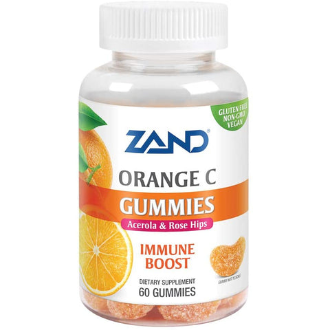 ZAND Orange C Gummies-60 gummies-N101 Nutrition