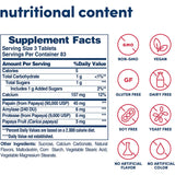American Health Original Papaya Enzyme-N101 Nutrition
