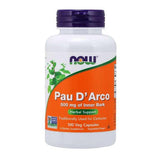 NOW Pau D’Arco 500 mg-100 veggie caps-N101 Nutrition