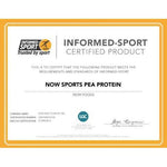 NOW Sports Pea Protein - Creamy Chocolate-N101 Nutrition
