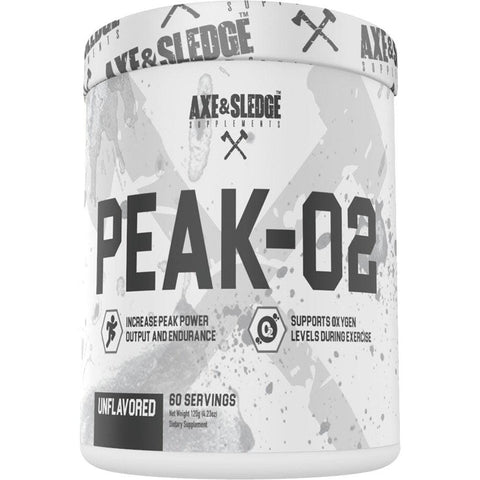 Axe & Sledge Peak-O2-60 servings-N101 Nutrition