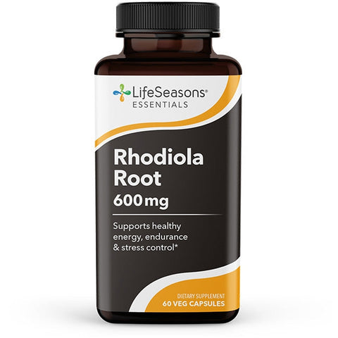 LifeSeasons Essentials Rhodiola Root 600 mg-N101 Nutrition