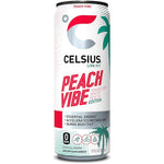 Celsius Energy Drink-Single (12 fl oz / 355 mL)-Sparkling Peach Vibe-N101 Nutrition