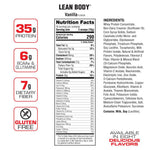 Labrada Lean Body Meal Replacement Protein Shake-N101 Nutrition