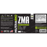 NutraBio ZMA-N101 Nutrition