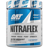 GAT Sport Nitraflex-30 servings-Blue Raspberry-N101 Nutrition