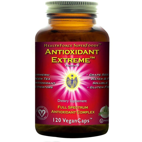 HealthForce SuperFoods Antioxidant Extreme-120 VeganCaps-N101 Nutrition