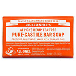 Dr. Bronner's Pure-Castile Bar Soap-Tea Tree-5 oz (140 g)-N101 Nutrition