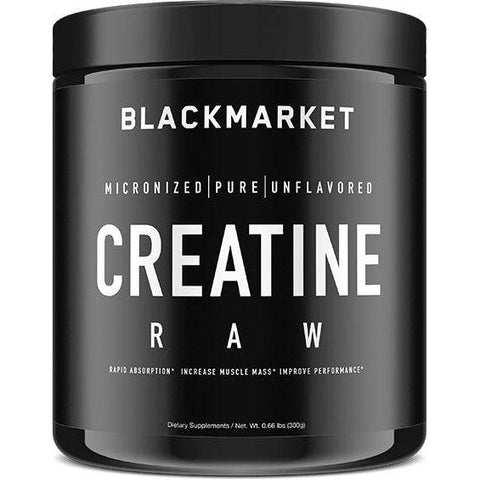 Blackmarket Labs RAW Creatine-60 servings (300 g)-N101 Nutrition