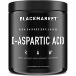 Blackmarket Labs RAW D-Aspartic Acid-60 servings (180 g)-N101 Nutrition