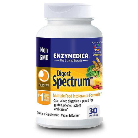 Enzymedica Digest Spectrum-30 vegetarian capsules-N101 Nutrition