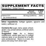 Blue Ridge Vitamin D-3 2,000 IU-N101 Nutrition