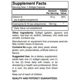 Blue Ridge Coenzyme Q10 100 mg-N101 Nutrition