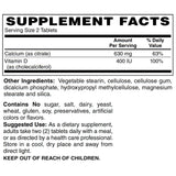 Blue Ridge Calcium Citrate with Vitamin D-180 tablets-N101 Nutrition
