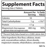 Carlson Chelated Magnesium Glycinate 400 mg-N101 Nutrition