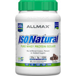 ALLMAX IsoNatural Whey Protein Isolate-2 lbs-Chocolate-N101 Nutrition