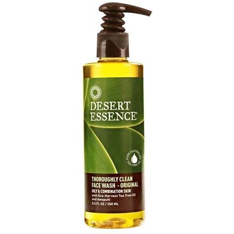 Desert Essence Thoroughly Clean Face Wash (Original)-8.5 fl oz (250 mL)-N101 Nutrition