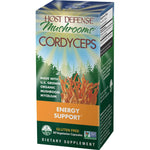 Host Defense Cordyceps-60 vegetarian capsules-N101 Nutrition
