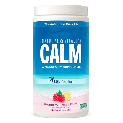 Natural Vitality Natural Calm Plus Calcium - Raspberry-Lemon-N101 Nutrition