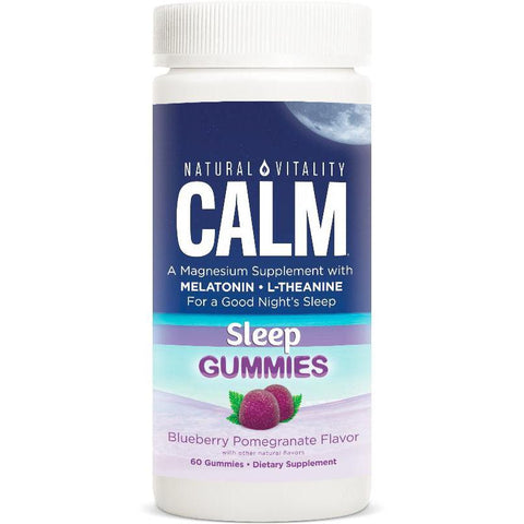 Natural Vitality CALM Sleep Gummies-120 gummies-N101 Nutrition