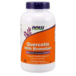 NOW Quercetin with Bromelain-240 veggie caps-N101 Nutrition