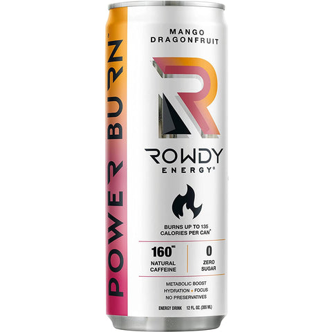 Rowdy Energy Power Burn RTD-N101 Nutrition