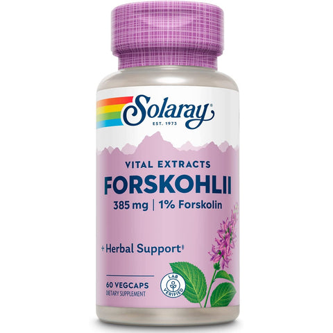 Solaray Forskohlii Root Extract 385 mg-N101 Nutrition