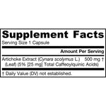 Jarrow Formulas Artichoke Extract (EXP O7/2024 - FINAL SALE / NO RETURNS)-N101 Nutrition