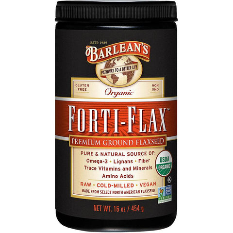 Barleans Organic Forti-Flax Flaxseed-N101 Nutrition