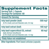 Himalaya Holy Basil-N101 Nutrition