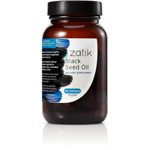 Zatik Black Seed Oil Supercritical Extract-90 softgels-N101 Nutrition